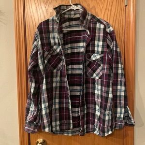 Five Brothers Heavyweight Durable Flannel Shirt Sz L